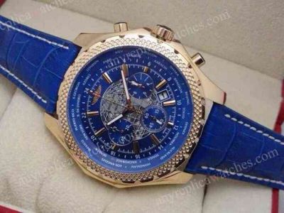 Breitling for Bentley Chronograph Blue Version Replica Watch For Sale